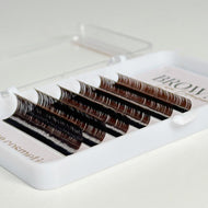 DARK BROWN D CURL 0,05